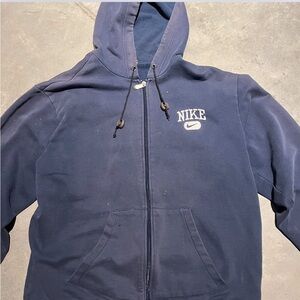Nike zip up sweatshirt